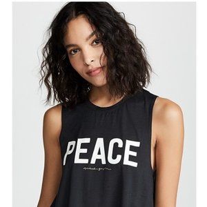 Spiritual Gangster Peace Muscle Tee